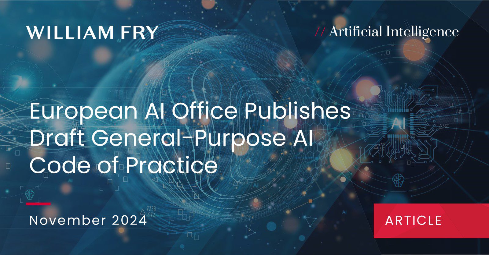 European AI Office publishes draft General-Purpose AI Code of Practice