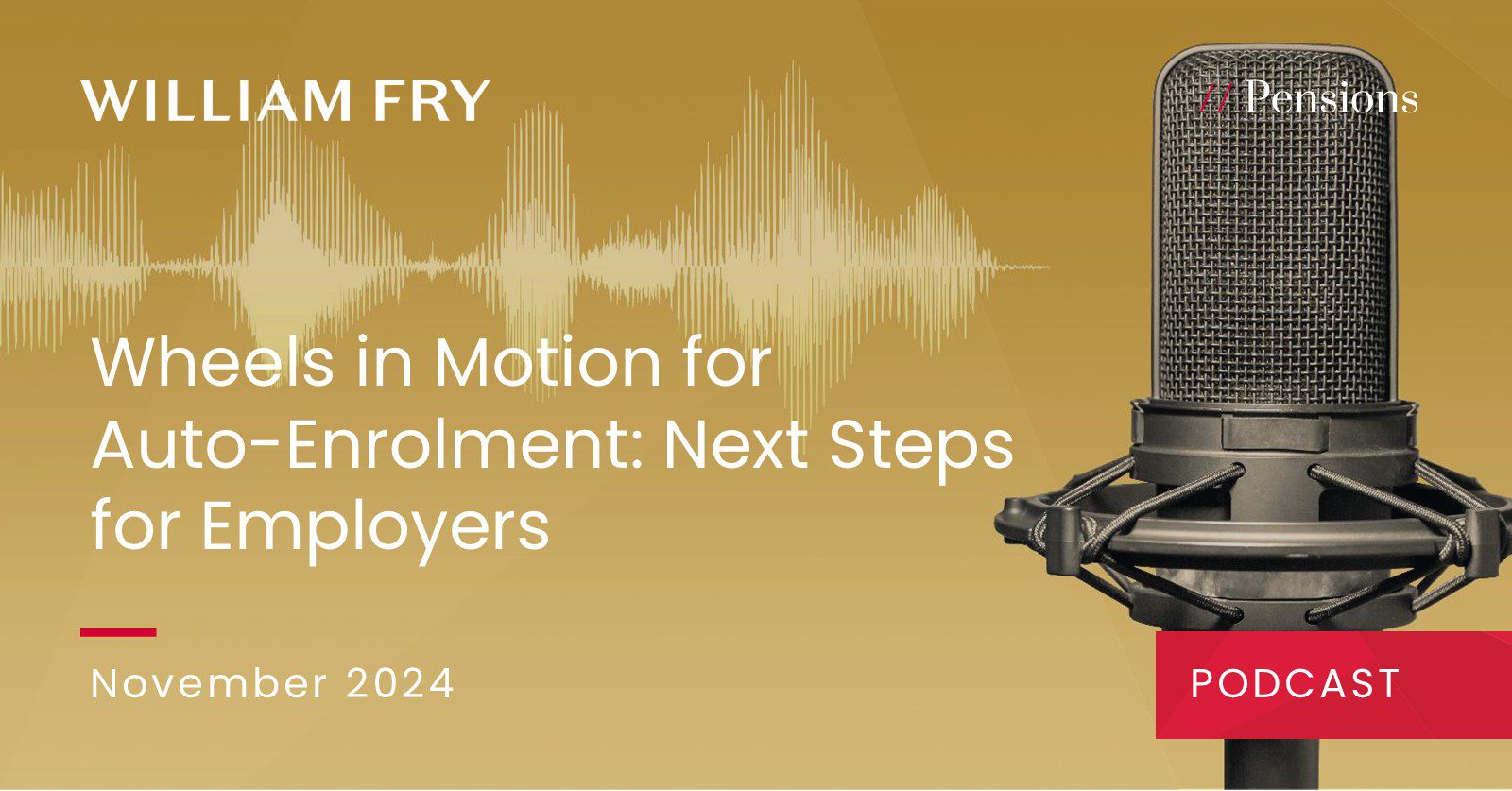 Wheels in Motion for Auto-Enrolment: Next Steps for Employers