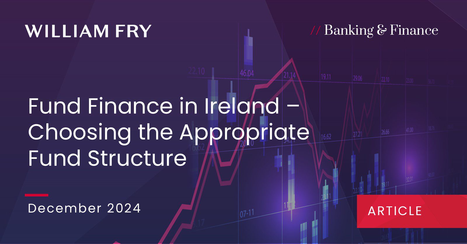 Fund Finance in Ireland – Choosing the Appropriate Fund Structure